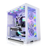 White Gaming PC Lian Li O11, AMD Ryzen 7 5800X3D, 32GB RAM DDR5, 1TB Gen4 SSD, RTX 4060 Ti OC 8GB