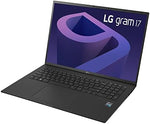 LG gram 2022 laptop 17Z90Q - 17 Inch, Intel Evo Core i7 - 12th Gen, 80Wh Battery, (2560 x 1600 px), 16 GB RAM, 1 TB SSD Memory, Windows 11 OS - Black