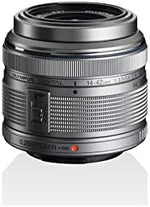 Olympus M.Zuiko Digital 14-42 mm F3.5-5.6 II R Lens, Standard Zoom, Suitable for All MFT Cameras (Olympus OM-D & PEN Models, Panasonic G-Series), Silver