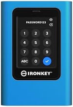 Kingston IronKey Vault Privacy 80 - External SSD - FIPS 197 Certified & XTS-AES 256-bit Encrypted - Up to 230MB/s read, 250MB/s write - IKVP80ES/7680G