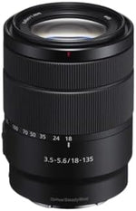Sony 18-135mm f/3.5-5.6 OSS E-Mount Zoom Lens for APS-C Mirrorless Cameras – Ideal for Travel, Portraits, and Everyday Photography