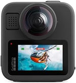 GoPro MAX2 - Waterproof 360 + Traditional Action Camera with Touch Screen, Spherical 8K Video, 29MP 360 Photos, Easy Replaceable Lenses, HyperSmooth Stabilization, 6 Microphones