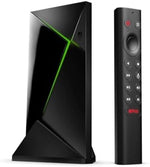 NVIDIA SHIELD Android TV Pro Streaming Media Player; 4K HDR Movies, Live Sports, Dolby Vision-Atmos, AI-Enhanced Upscaling, GeForce NOW Cloud Gaming, Google Assistant Built-In, Works with Alexa