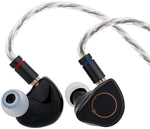 Linsoul SIMGOT SuperMix 4 1DD+1BA+1Planar+1PZT Hybrid Drivers Earphones, HiFi In Ear Monitor IEM, Wired Gaming Earbuds with OFC Silver-Plated Cable for Musician Audiophile