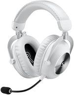 Logitech G PRO X 2 LIGHTSPEED Wireless Gaming Headset, Detachable Boom Mic, 50mm Graphene Drivers, DTS: X Headphone 2.0—7.1 Surround, Bluetooth/USB/3.5mm Aux, for PC, PS5, PS4, Nintendo Switch - White