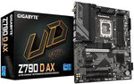 Gigabyte Z790 D AX Motherboard - Supports Intel Core 14th Gen CPUs, 12+1+1 Phases Digital VRM, up to 7600MHz DDR5 (OC), 3xPCIe 4.0 M.2, Wi-Fi 6E, 2.5GbE LAN, USB 3.2 Gen 2