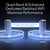 NETGEAR Orbi Quad-band WiFi 7 Mesh System RBE973SB, WiFi 7 Router Plus 2 Satellite Extenders, Coverage up to 10,000 sq. ft. & 200 Devices, 10 Gbit Internet Port, BE27000 802.11be (up to 27Gbps) image 4