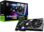 MSI GeForce RTX 5070 Ti 16G GAMING TRIO OC Graphics Card - RTX 5070 Ti GPU, 16GB GDDR7 (28Gbps/256-bit), PCIe 5.0 - TRI FROZR 4 (3 x STORMFORCE FAN) - Dual BIOS, RGB - HDMI 2.1b, DisplayPort 2.1b