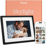 Skylight Frame – WiFi Digital Picture Frame Customer Support, Digital Photo Frame with Easy Setup, Touch Screen Digital Frame, Gifts for Parents and Grandparents - 10 Inch Black