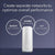 NETGEAR Orbi 870 Series Tri-band WiFi 7 Mesh System - Router plus 1 Satellite Extenders - Covers up to 5.000 sq. ft., 150 Devices - 10 Gig Internet Port - BE21000 802.11be - up to 21 Gbps- White image 7