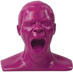 Oehlbach Scream Unlimited Plus - exclusive headphone stand in the shape of the legendary head - optimal storage of larger over-ear headphones (made in Germany) handmade - purple