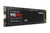 قرص صلب SSD من سامسونج 990 PRO NVMe M.2، سعة 2 تيرابايت، PCIe 4.0، سرعة قراءة 7,450 ميجابايت/ثانية، سرعة كتابة 6,900 ميجابايت/ثانية، SSD داخلي، للألعاب وتحرير الفيديو، MZ-V9P2T0BW 