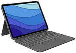 Logitech Combo Touch iPad Pro 11-inch(1st, 2nd, 3rd, 4th gen - 2018, 2020, 2021, 2022)Keyboard Case - Detachable Backlit Keyboard,Click-Anywhere Trackpad, QWERTY UK English Layout - Grey