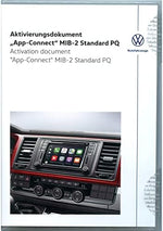 Volkswagen 7H0054830 Activation Document for AppConnect