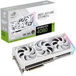 ASUS ROG Strix GeForce RTX 4080 OC Edition Gaming Graphics Card White (PCIe 4.0, 16GB GDDR6X, HDMI 2.1a, DisplayPort 1.4a)