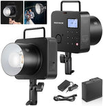 NEEWER Q4 400Ws 2.4G TTL Flash (NEW LOOK),1/8000 HSS All in One Strobe Light Outdoor Photography Monolight with 30W Modeling Lamp/400 Full Power Flash/0.01-1.2s Recycling/21.6V 2800mAh Lithium Battery