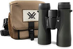 Vortex Optics Crossfire HD 8x42 Binoculars - HD Optical System, Tripod Adaptable, Rubber Armor, Waterproof, Fogproof, Shockproof, Included GlassPak - Unlimited, Unconditional Warranty