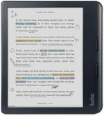 Kobo Libra Colour | eReader | 7” Glare-Free Colour E Ink Kaleido™ 3 Display | Dark Mode Option | Audiobooks | Waterproof | (Black)