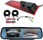 Dolphin Automotive Dual Van Reversing Camera Fits Ford Transit Custom 2012 - May 2016 With Double Rear Doors (Dual Camera And 4.3" Mirror Monitor)