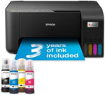 EcoTank ET-2860 A4 Multifunction Wi-Fi Ink Tank Printer, With Up To 3 Years Of Ink Included