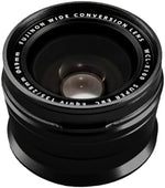 FUJIFILM WCL-X100 II Wide Angle Lens Black - auto recognition with X100F