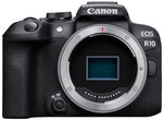 Canon EOS R10 Mirrorless Camera (Body Only) - Compact Digital Camera - Dual Pixel CMOS AF II & 4K Video up to 60p - For Travel & Vlogging - Bluetooth WiFi & USB C - Loved For Exploring Wherever You Go