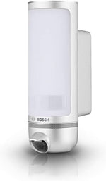 Bosch Smart Home Eyes outdoor camera – for reliable property monitoring with additional light function via the integrated outdoor lighting