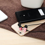 Stereo Earphones with In-line Microphone and Remote, In-ear Sports Headpones, 3.5mm Port Headset for iPhone Android iPad iPod Laptop Tablets, Solid Metal Housing - Gold, Burgundy(Red) (Gold)