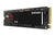 قرص صلب SSD من سامسونج 990 PRO NVMe M.2، سعة 2 تيرابايت، PCIe 4.0، سرعة قراءة 7,450 ميجابايت/ثانية، سرعة كتابة 6,900 ميجابايت/ثانية، SSD داخلي، للألعاب وتحرير الفيديو، MZ-V9P2T0BW 