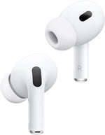 Apple AirPods Pro 2 Wireless Earbuds, Bluetooth Headphones, Active Noise Cancellation, Hearing Aid Feature, Transparency, Personalised Spatial Audio, High Fidelity Sound, H2 Chip, USB C Charging