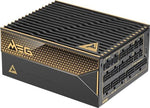 MSI MEG AI1600T PCIE5 وحدة تزويد الطاقة ، 1600W ، 80 بالإضافة إلى التيتانيوم ، ATX 3.1 ، PCIE 5