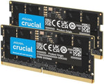 Crucial DDR5 RAM 32GB Kit (2x16GB) 5600MHz SODIMM, Laptop Computer Memory, Mini PC (or 5200MHz, 4800MHz) CL46 - CT2K16G56C46S5