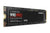 قرص صلب SSD من سامسونج 990 PRO NVMe M.2، سعة 2 تيرابايت، PCIe 4.0، سرعة قراءة 7,450 ميجابايت/ثانية، سرعة كتابة 6,900 ميجابايت/ثانية، SSD داخلي، للألعاب وتحرير الفيديو، MZ-V9P2T0BW 