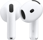 Apple AirPods 4 with Active Noise Cancellation, Wireless Earbuds, Bluetooth Headphones, Adaptive Audio, Transparency Mode, Personalised Spatial Audio, USB-C Charging Case, Wireless Charging, H2 Chip
