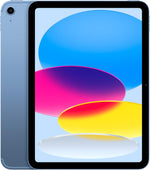 Apple iPad 11-inch: A16 chip, 11-inch Model, Liquid Retina Display, 256GB, Wi-Fi 6 + 5G Cellular, 12MP Front / 12MP Back Camera, Touch ID, All-Day Battery Life — Blue