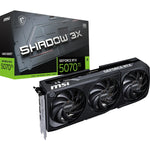 MSI GeForce RTX 5070 Ti 16G SHADOW 3X OC Graphics Card - RTX 5070 Ti GPU, 16GB GDDR7 (28Gbps/256-bit), PCIe 5.0 - Triple Fan Thermal Design (3 x TORX FAN 5.0) - HDMI 2.1b, DisplayPort 2.1b