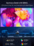 جهاز عرض ذكي بدقة 4K مع اعتماد Netflix، صوت Dolby، تركيز تلقائي ToF، جهاز عرض نهاري 1900 ANSI 4K HDR، مع Google TV، NFC، WiFi6، Bluetooth 5.4، HDMI ARC، للسينما المنزلية/الألعاب التلفزيونية الخارجية 