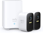 eufy Security eufyCam 2C 2-Cam Kit Security Camera Outdoor Wireless Home Security System with 180-Day Battery Life, HomeKit Compatibility, 1080p HD, IP67, Night Vision, No Monthly Fee