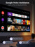 جهاز عرض ذكي بدقة 4K مع اعتماد Netflix، صوت Dolby، تركيز تلقائي ToF، جهاز عرض نهاري 1900 ANSI 4K HDR، مع Google TV، NFC، WiFi6، Bluetooth 5.4، HDMI ARC، للسينما المنزلية/الألعاب التلفزيونية الخارجية 