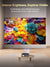 جهاز عرض ذكي بدقة 4K مع اعتماد Netflix، صوت Dolby، تركيز تلقائي ToF، جهاز عرض نهاري 1900 ANSI 4K HDR، مع Google TV، NFC، WiFi6، Bluetooth 5.4، HDMI ARC، للسينما المنزلية/الألعاب التلفزيونية الخارجية 