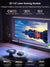 جهاز عرض ذكي بدقة 4K مع اعتماد Netflix، صوت Dolby، تركيز تلقائي ToF، جهاز عرض نهاري 1900 ANSI 4K HDR، مع Google TV، NFC، WiFi6، Bluetooth 5.4، HDMI ARC، للسينما المنزلية/الألعاب التلفزيونية الخارجية 
