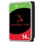 Seagate IronWolf Pro, NAS Internal Hard Drive, CMR 3.5 Inch, SATA 6 Gb/s 7,200 RPM, 256 MB Cache, for RAID Network Attached Storage, 3 years Rescue Services
