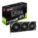 كرت شاشة MSI GeForce RTX 3080 Ventus 3X OC بذاكرة 10GB GDDR6X