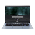 لابتوب Acer Chromebook 314 Touch كروم بوك 14 بوصة بشاشة لمس ومعالج MediaTek MT8183C و128 جيجا eMMC - فضي