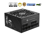 MSI MPG A1250GS PCIE5 Power Supply — Gold / 1250W power delivery