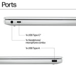 لابتوب HP Chromebook 14 — تخزين 128 جيجابايت • فضي • ذاكرة عشوائية 8 جيجابايت • دعم دقة UHD
