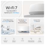TP-Link Deco Mesh WiFi 7 WiFi Router — 6Gbps transfer / WiFi 7