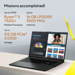 ASUS Vivobook 15 E1504FA Laptop — 512GB storage / AMD Ryzen 3 processor / 8GB RAM (Used – Very Good, Open Box)
