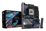 لوحة أم Gigabyte X870E AORUS Master X3D ICE — منفذ إيثرنت 10 جيجابت • واي فاي 7