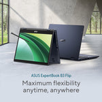 ASUS ExpertBook B3 Flip Education Laptop — 256GB storage / 8GB RAM / Windows 11 Pro